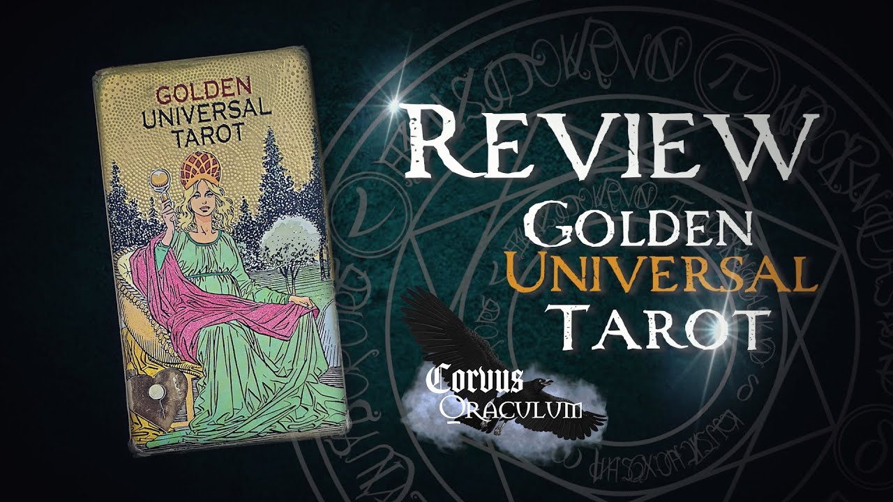 🔍 [REVIEW] du GOLDEN UNIVERSAL TAROT 🔮 mon premier Rider Waite
