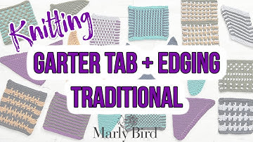 How to Knit the Garter Tab Cast-On (Traditional) | Quick & Easy Technique Tutorial with Marly Bird
