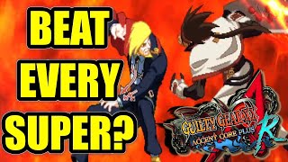 Can you beat every Super in Guilty Gear Plus R with Slayer 6P?