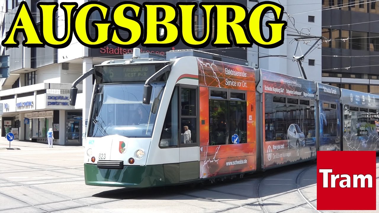 Straßenbahn in Augsburg 🇩🇪