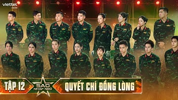 SAO NHẬP NGŨ 2025  TẬP 12 l Độ Mixi, PewPew LẬP TEAM, ĐỐI ĐẦU NẢY LỬA Diệu Nhi, Trương Nam Thành