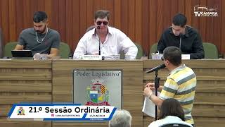 21ª Sessão Ordinária 2024