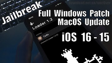 CheckRa1n iOS 16 on Win / Mac - Jailbreak iOS 15