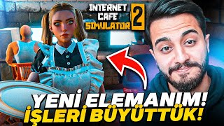 KÜBRA İŞİ BIRAKTI AMA PES ETMEDİM! YENİ ELEMAN ALDIM! İnternet Cafe Simulatör 2. Bölüm