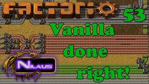 Factorio - Vanilla done right - E53 - Sudden Iron and Steel drought