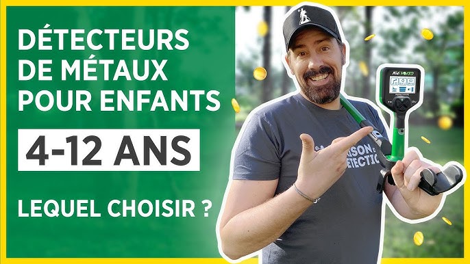 🏆 Les 5 meilleurs détecteurs de métaux pour enfant à partir de 4 ans 