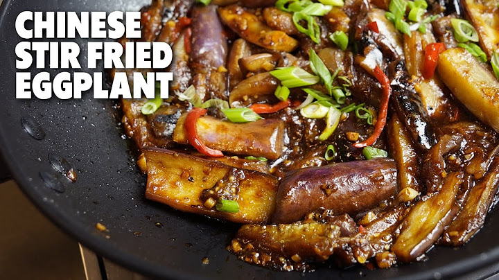 Delicious Stir Fried Eggplant with Garlic Sauce | Easy Chinese Recipe