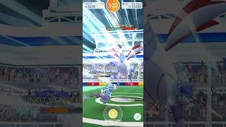 [Pokemon GO] Skarmory Solo Raid (1/2) #pokemongo #tiktokeffects #cacnea #skarmory #raid