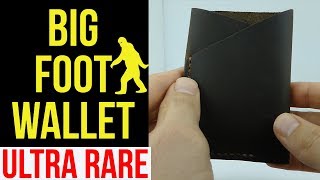 The Big Foot Wallet, Is It A Myth, Or A Masterpiece (best slim wallet of all time)