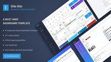Elite Able - Bootstrap 4 Admin Template | Themeforest Website Templates and Themes