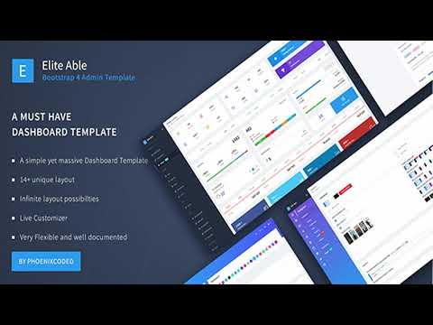 Elite Able - Bootstrap 4 Admin Template | Themeforest Website Templates and Themes