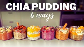 CHIA PUDDING » 6 Flavours for Easy, Healthy Breakfast Snacks | Spring/Summer Meal Prep by Toasty Apron 1,923,907 views 1 year ago 9 minutes, 24 seconds