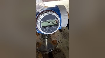 Endress Hauser level transmitter calibration