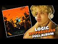 Logic - No Pressure FULL ALBUM REACTION!