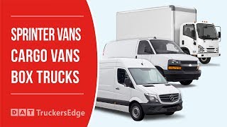 box trucks, sprinter and cargo vans 
