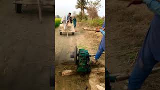 Diesel Engine 🚒 Start heavy experiment 😱 #fun #trending