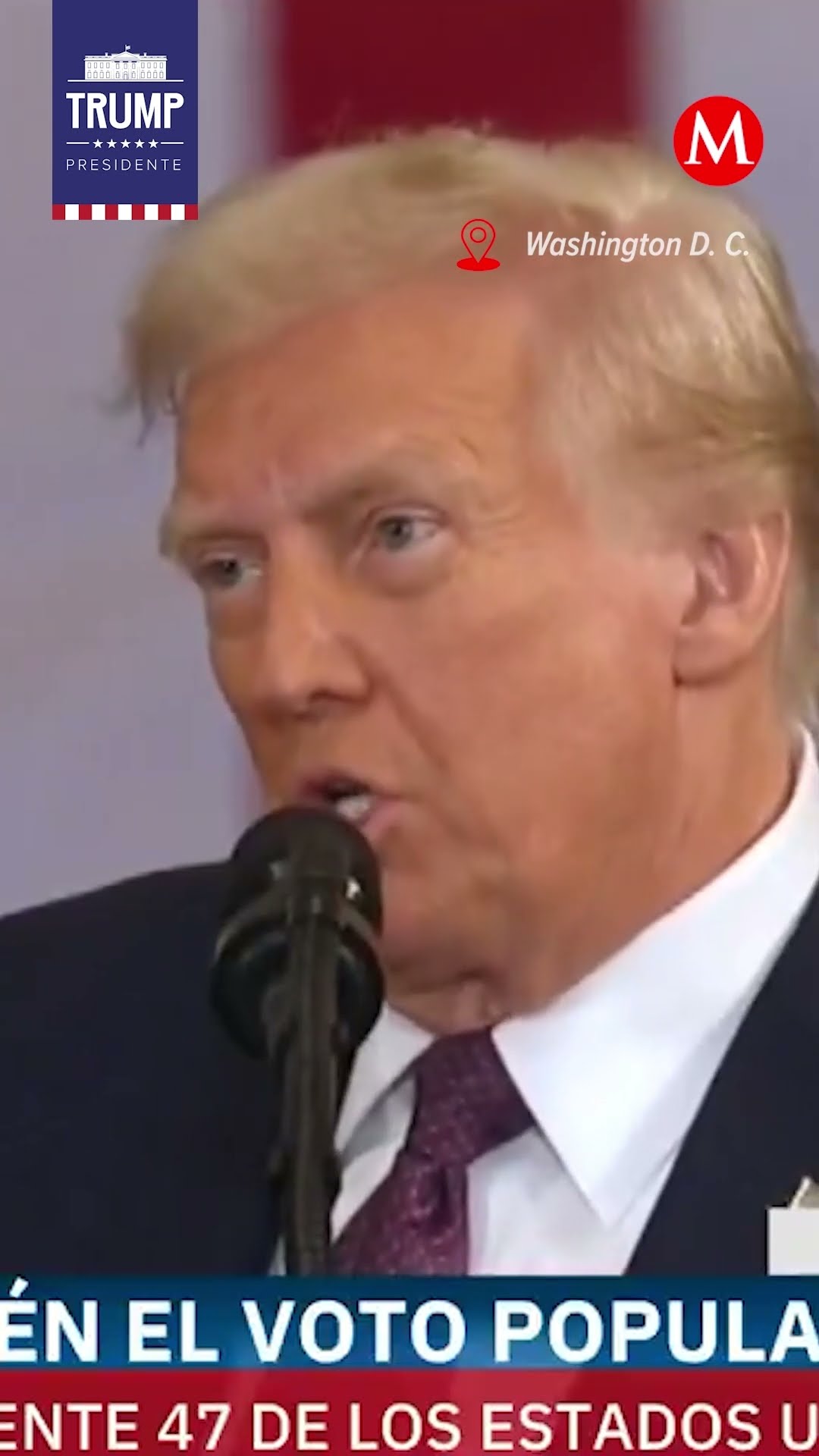 Trump manda mensaje a los HISPANOS que votaron por él en EU