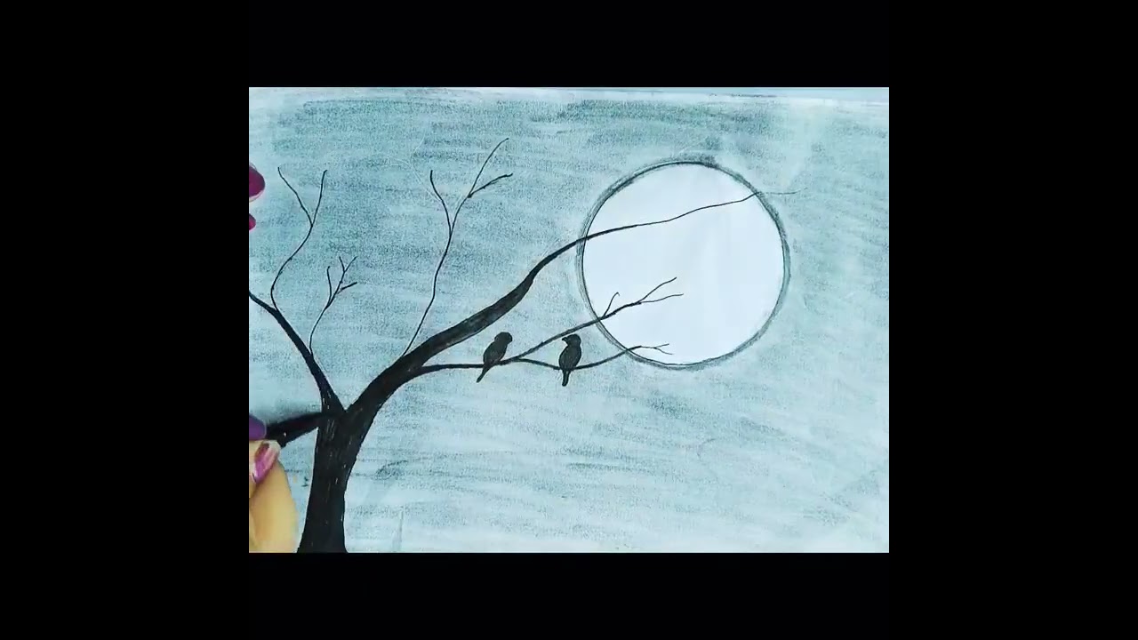 easy scenery drawing.. 