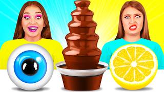 تحدي فوندو الشوكولاتة | لحظات مضحكة TeenTeam Challenge