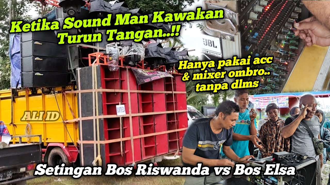 Begini cara setting Sound Ombro buat battle horeg ala Bos Riswanda & Bos Elsa pakai acc lawas