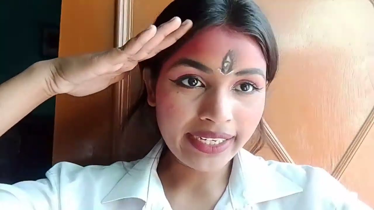 बस मेरा makeup skill देखते जाओ दोस्तों 😄😄