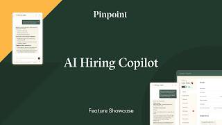 Agentic AI Recruiting Assistant inside your ATS: Pinpoint's AI Hiring Copilot