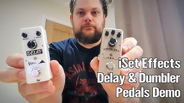 iSet Effects Delay and Dumbler Pedals
