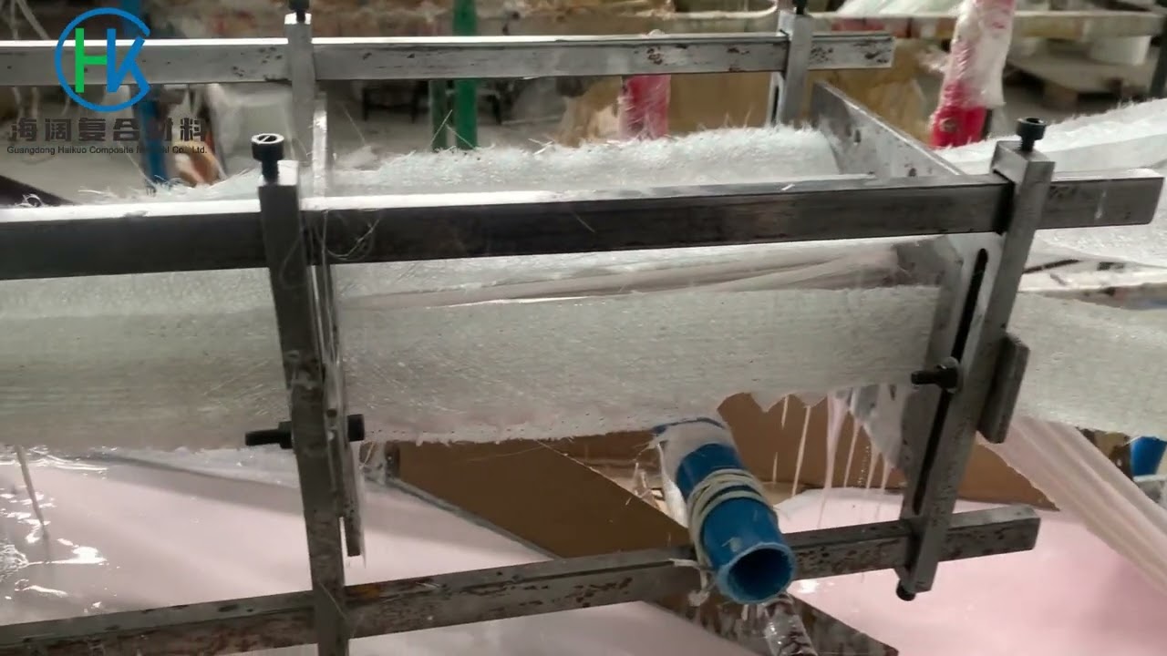 Custom pultruded profiles with felt surface! 🏭