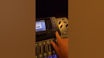 Saving and loading scenes on an X32 in 30 seconds || X32 Tech