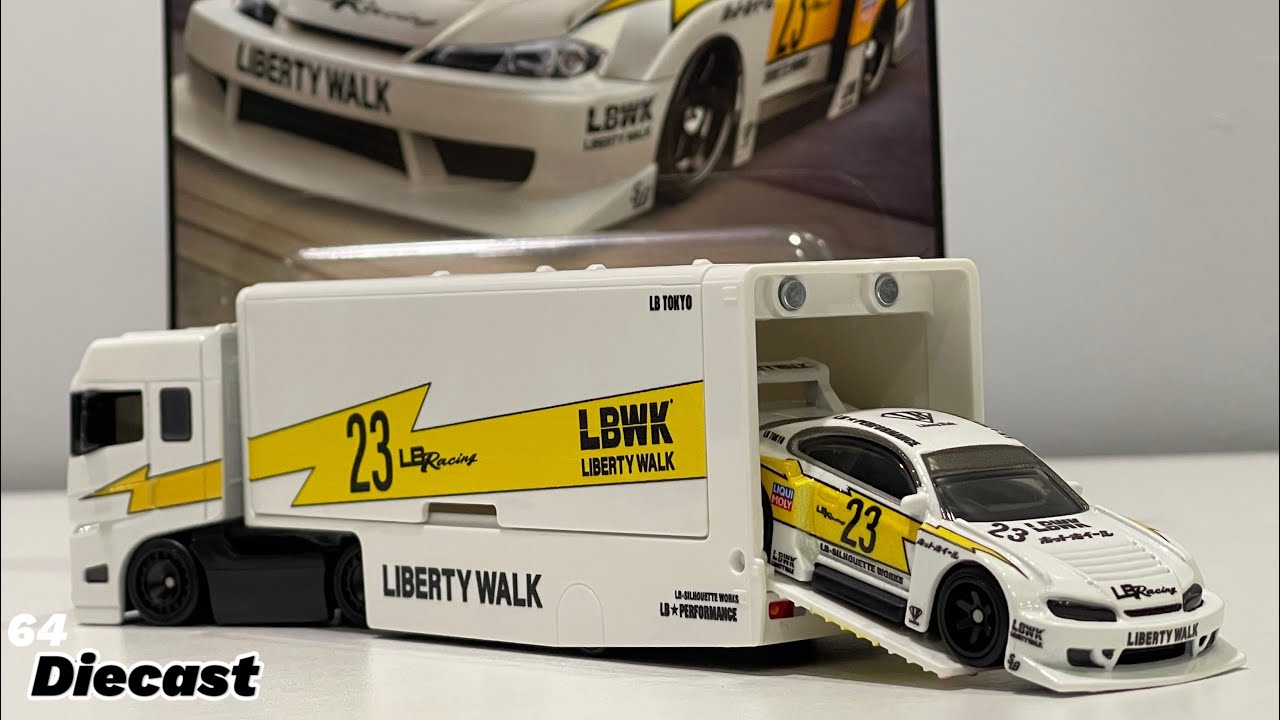 Hot Wheels Premium Boulevard LB-Super Silhouette Nissan Silvia (S15). (LBWK) 1:64