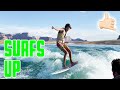 SURFS UP | ENTIRE FAMILY LEARNS HOW TO SURF IN LAKE POWELL | THIRTEEN YEAR OLD PROFESSIONAL SURFER