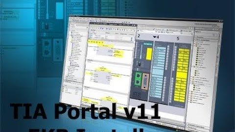 TIA Portal V11 Install and Activate - EKB Install
