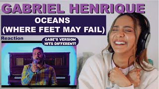 Gabriel Henrique - Oceans (Where Feet May Fail) Cover | REACTION!!