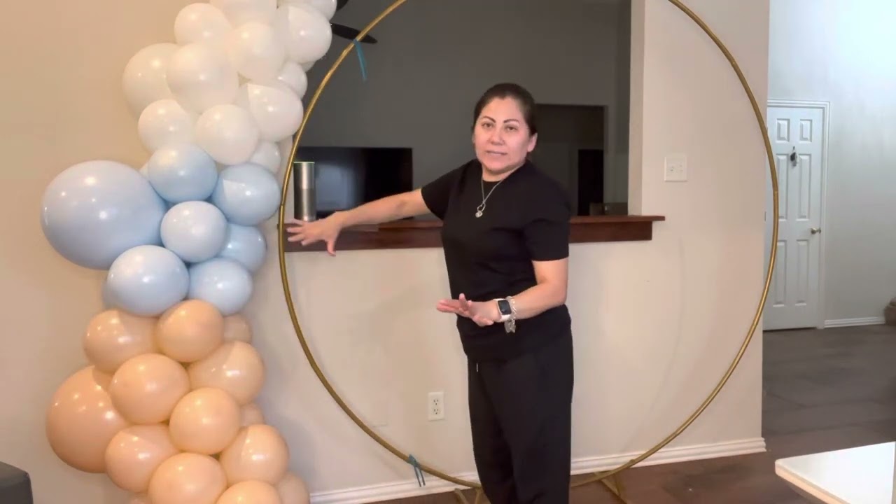 Aro con globos #balloons #decoraciones #tips #tutorial #fiesta