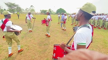 OGSBB at the swearing in of Corp Members Batch C stream 2 at Sagamu Orientation Camp.  #oneband