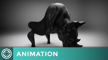 Rhino Chair Showcase - Studio animation. Unreal Engine. Real-time render.