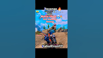 Mythic Ghost 💀🔥 took teammate revenge - BR - CODM #callofduty #revenge #funny #mythic  #shorts #yt