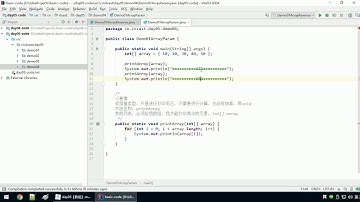 Java语法 094 数组作为方法参数 传递地