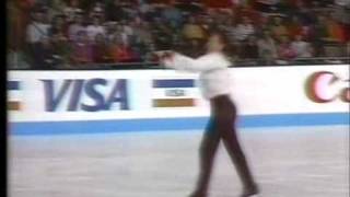 Kurt Browning (CAN) - 1991 World Figure Skating Championships, Men's Free Skate