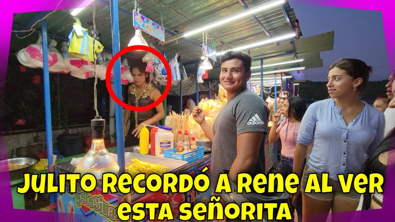 ⁣Julito le recordó a alguien esta señorita que se encontró. Reto de trompa de chuco a la Recia. P 4