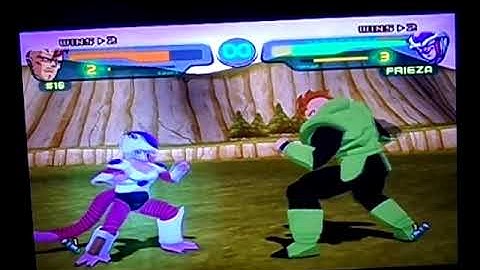 Dragon Ball Z Budokai(Gamecube)-Android 16 vs Frieza II