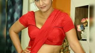 Apoorva Aunty Hot Navel Show 3
