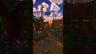 Can shaders create atmosphere THIS good? #minecraft #minecraftshorts #gaming #fantasybuild