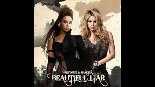 Beyonce & Shakira.  Beautiful Liar : Digital Delay Remix Resimi