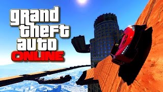 GTA 5 ONLINE | Downtown Wallride - Ab geht die wilde Fahrt :D