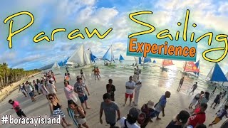 PARAW SAILING EXPERIENCE IN BORACAY ISLAND PHILIPPINES #travelvlog