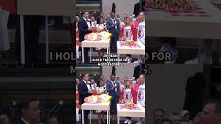 Joey Chestnut and Miki Sudo preview the 2025 Nathan’s Hot Dog Eating Contest Wealth