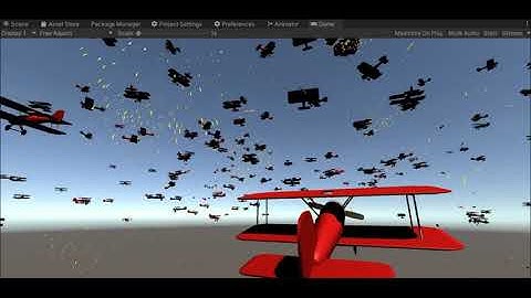 Massive Air Battle AI Unity Asset 2020