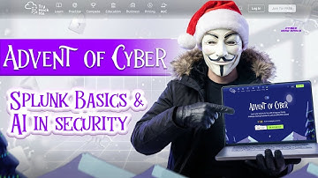 Advent of Cyber 2025 LIVE 🔥 Day 3 (Splunk SIEM) & Day 4 (AI in Security) | Free Study Material