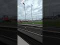A random tram departure and arrival